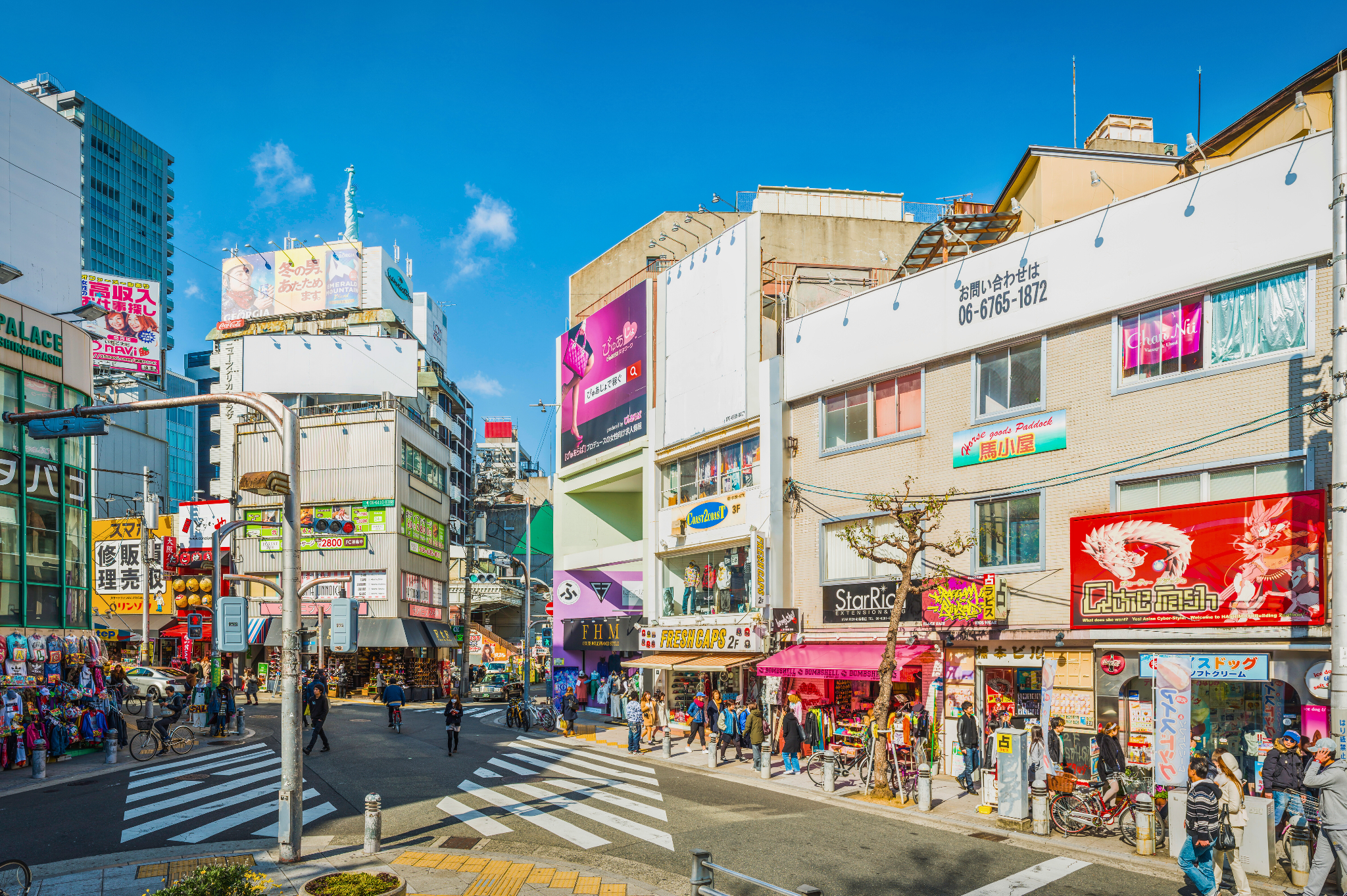 เที่ยวโอซาก้า ย่านอเมริกันมุระกัน