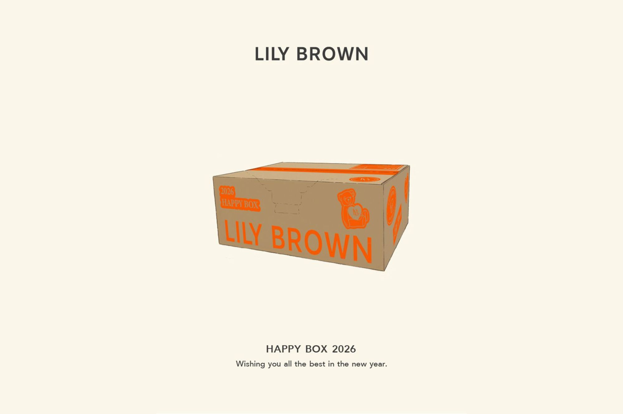 LILY BROWN HAPPY BOX