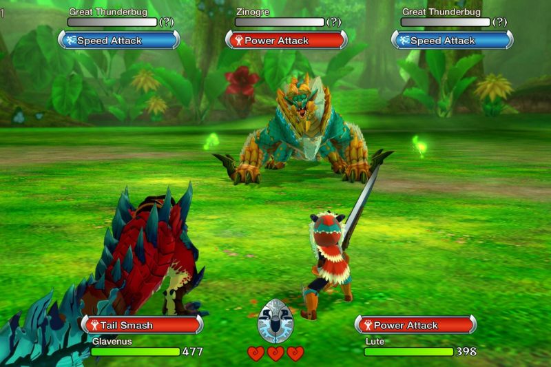 Monster Hunter Stories Gameplay