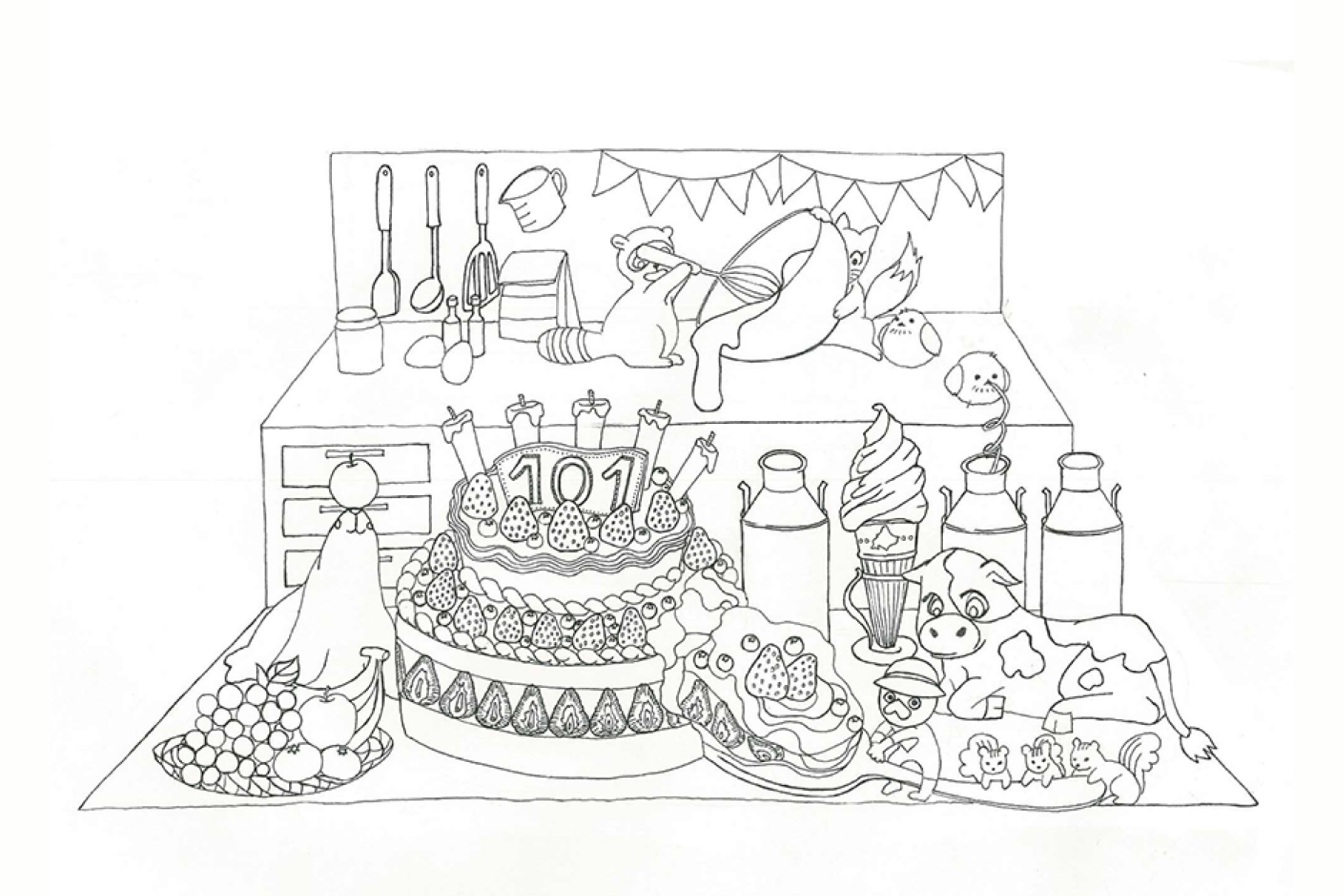 Party Animals Sketch