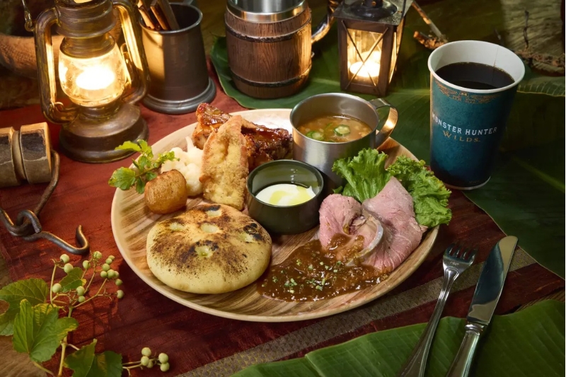MONSTER HUNTER WILDS × USJ Exclusive Coaster Meal